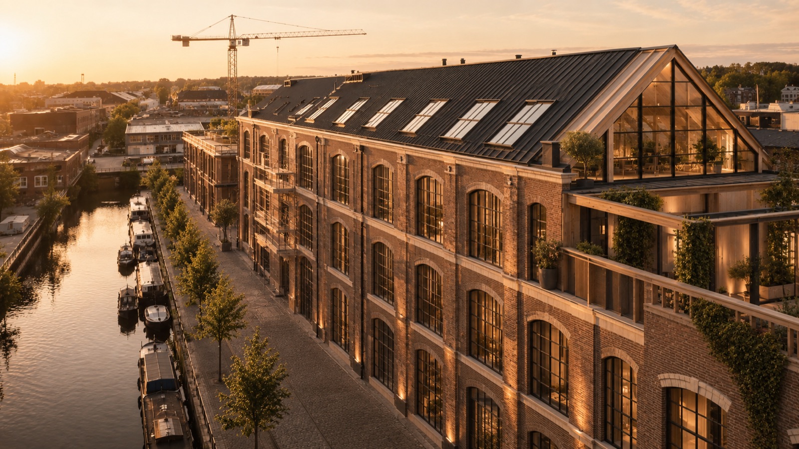 Renovatie pakhuis
